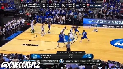 Karl Anthony Towns Full Highlights 19.03.2015 Vs Hampton 21 Pts, 11 Reb, 3 Blk!