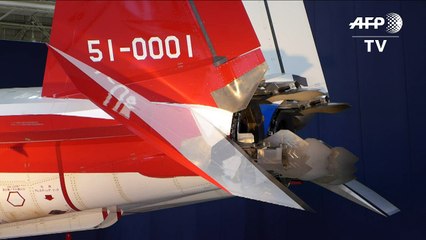 Japan unveils first stealth fighter jet