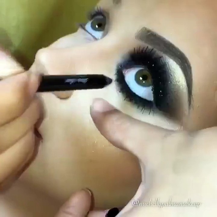 Heavy Eye Make Up