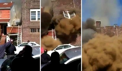 Mutfak Tüpü Bomba Gibi Patladı