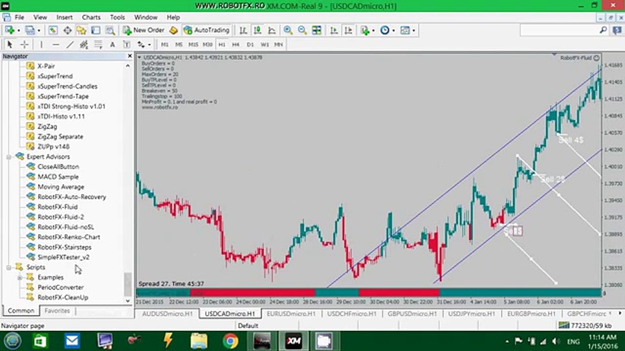 The difference between hedging and martingale - RobotFX Fluid (aka how to hedge)