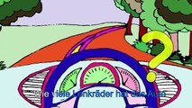 Wie viele Räder hat das Auto? Deutsch lernen mit Kinderliedern Yleekids Deutsch lernen