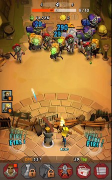 Zap Zombies: Bullet Clicker - Android gameplay PlayRawNow