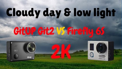 GitUP Git2 vs Firefly 6S on a cloudy day