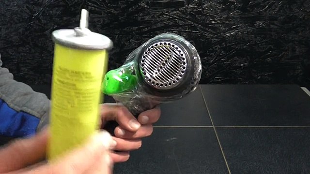 как сделать. ОГНЕМЕТ из ФЕНА для волос!!!!