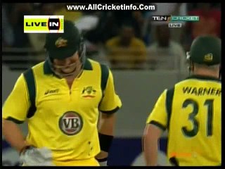 Pakistan vs Australia 2nd T20 Match Super Over 7-9-2012