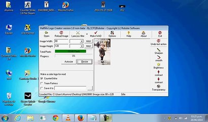Descarga y usar HalfLife logo creator (spray del cs)