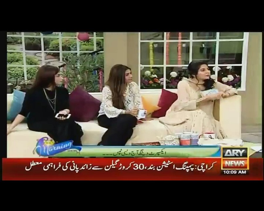 The Morning Show with Sanam Baloch in HD – 29th January 2016 P2