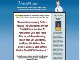 Panic Miracle (tm) Top Panic & Anxiety Cure On CB...
