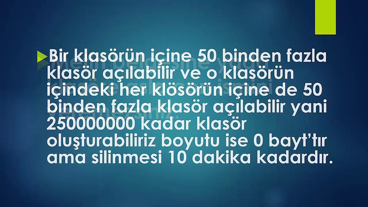 Bilgisayarda Bilmediğiniz İlginç Bilgiler