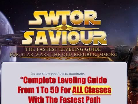 Swtor Guide - Swtor Savior - New Design! - Red Hot Conversions...