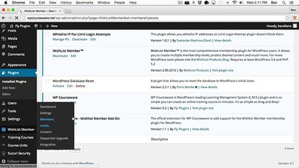 WishList Member addon for WP Courseware