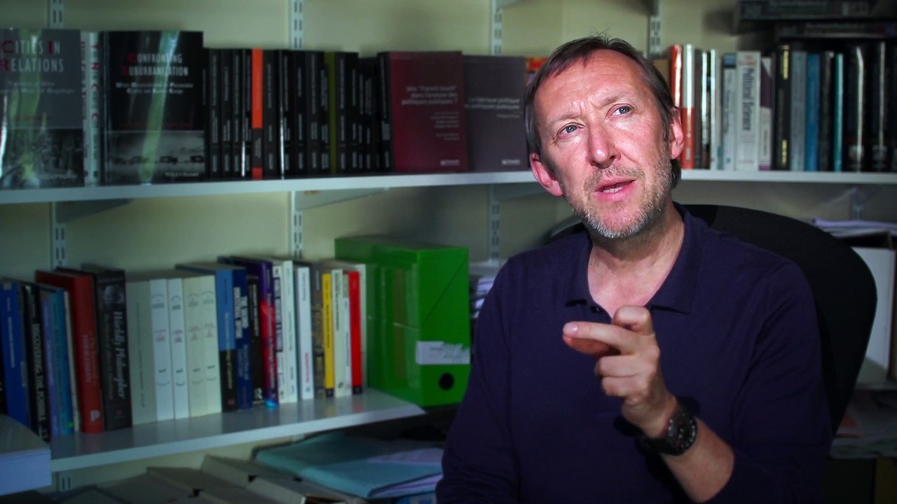 Différenciation nette  système local urbain / système rural urbain :  département / grandes villes par Patrick Le Galès