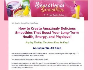 Sensational Smoothies  Drink Your Way To Health Deliciously