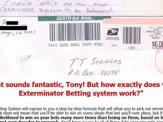 The Exterminator Sports Betting System By Author Of The #1 System