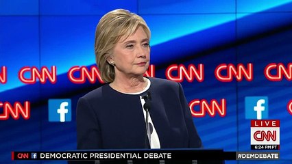 (Democratic Debate) Gov. Chafee questions Hillary Clinton's judgement