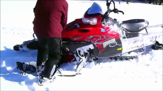 INSANELY FUNNY snowmobile crash and fail complition!