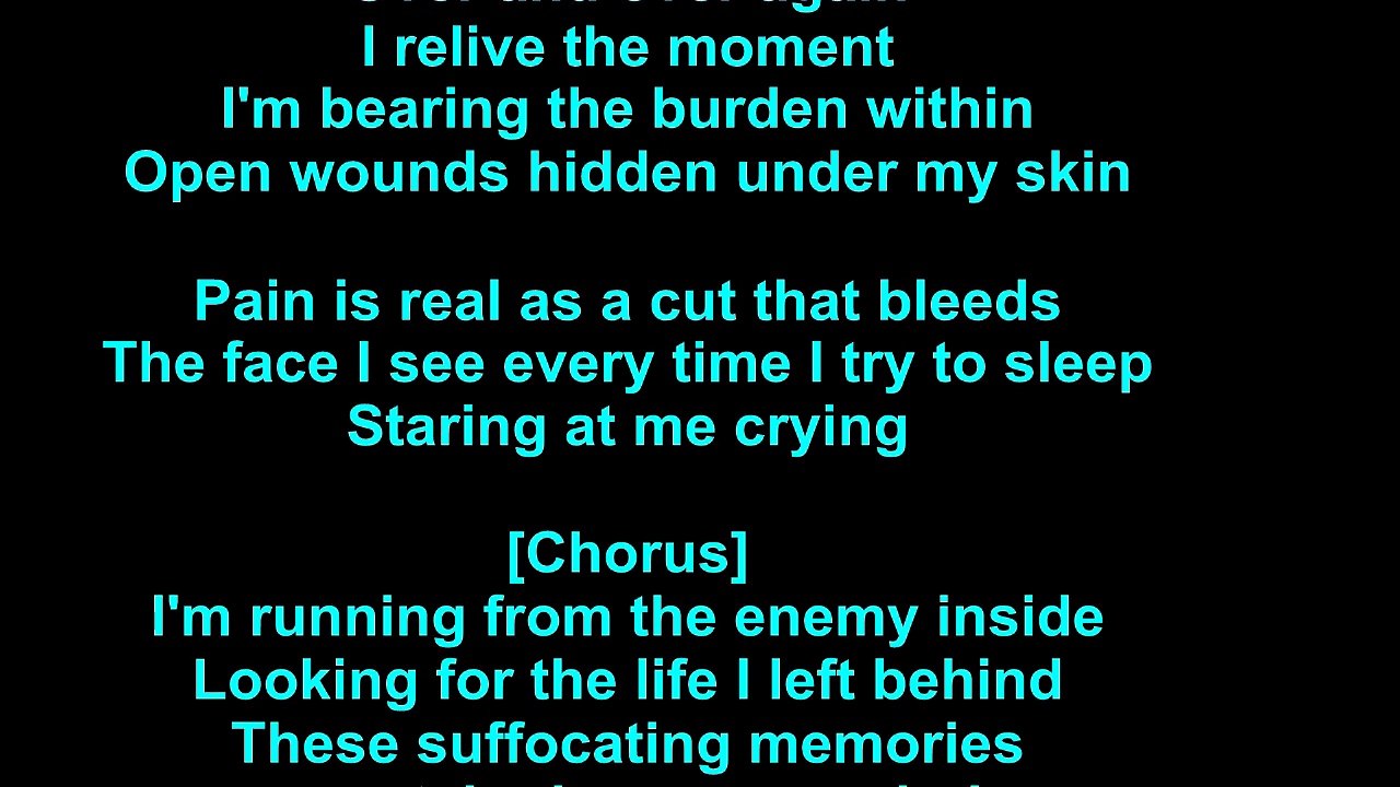 Dream Theater – The Enemy Inside Lyrics