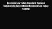 Business Law Today Standard: Text and Summarized Cases (Miller Business Law Today Family)