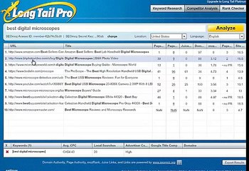 long tail pro tutorial - how to check niche competitiveness