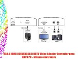 VGA A HDMI CONVERSOR D HDTV Video Adapter Converter para HDTV PC - wikson electronics