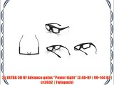 2x EXTRA 3D RF Advance gafas Power Light [2.4G-RF | 96-144 Hz | cr2032 | Twinpack]