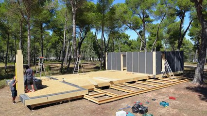 Une maison écolo à moins de 38 000€ construite en 4 jours