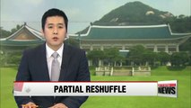 President Park shuffles ministry leaders