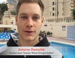 Interview d'Antoine Demoitié, coureur pour l'équipe Wanty-Groupe Gobert
