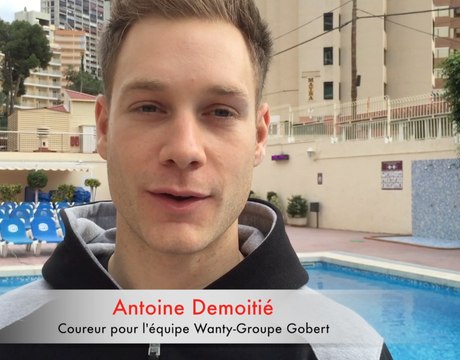 Interview d'Antoine Demoitié, coureur pour l'équipe Wanty-Groupe Gobert