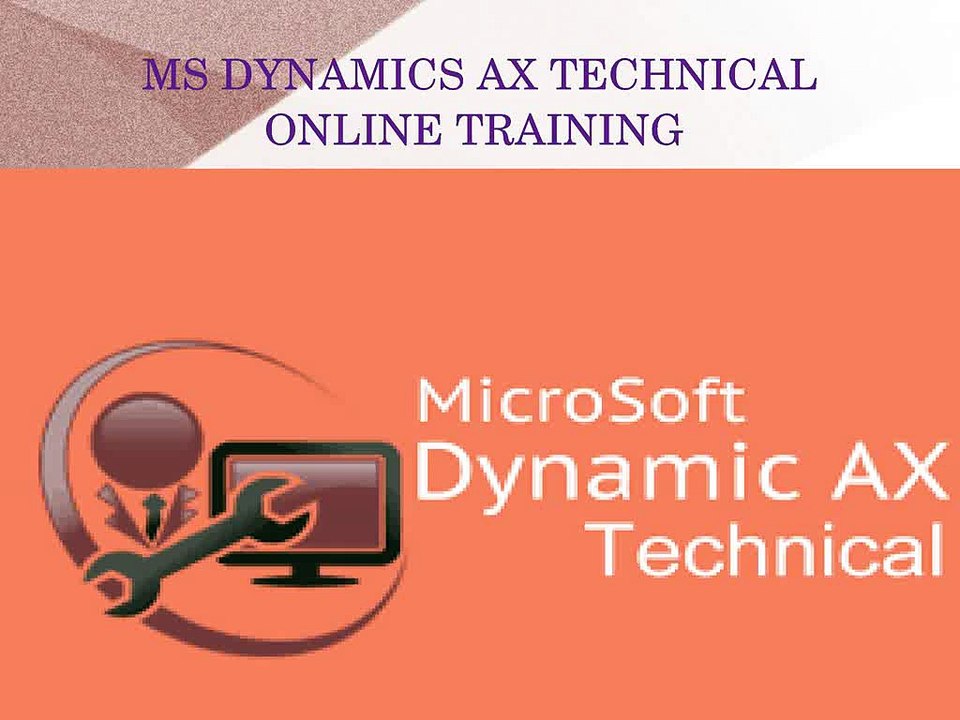 MS_Dynamics_Ax_Technical_Online_Training_in_UK