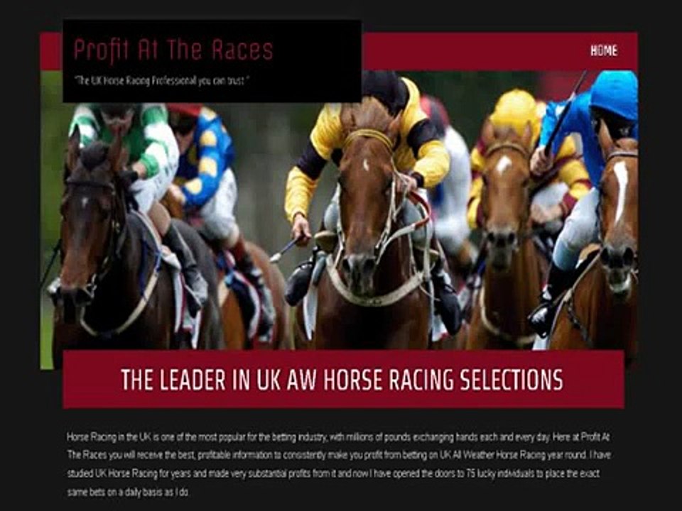 Profit At The Races