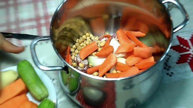 احلى وانفع كسكوس تونسي بالخروف - couscous tunisien - kouskous tunisien au mouton - اكلة الكسكسي