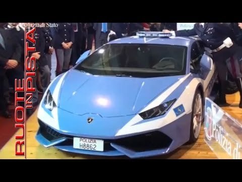 Lamborghini Huracan Polizia - Le News di Autolink - Ruote in Pista n. 2244 - del 03-06-2014