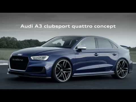 Audi a3 clubsport quattro concept