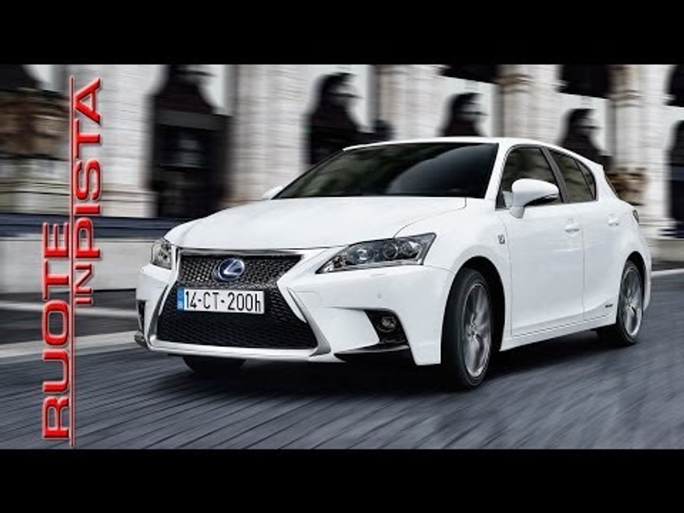 Alfonso Rizzo prova Lexus CT200h - Ruote in Pista n. 2239 - del 28/04/2014