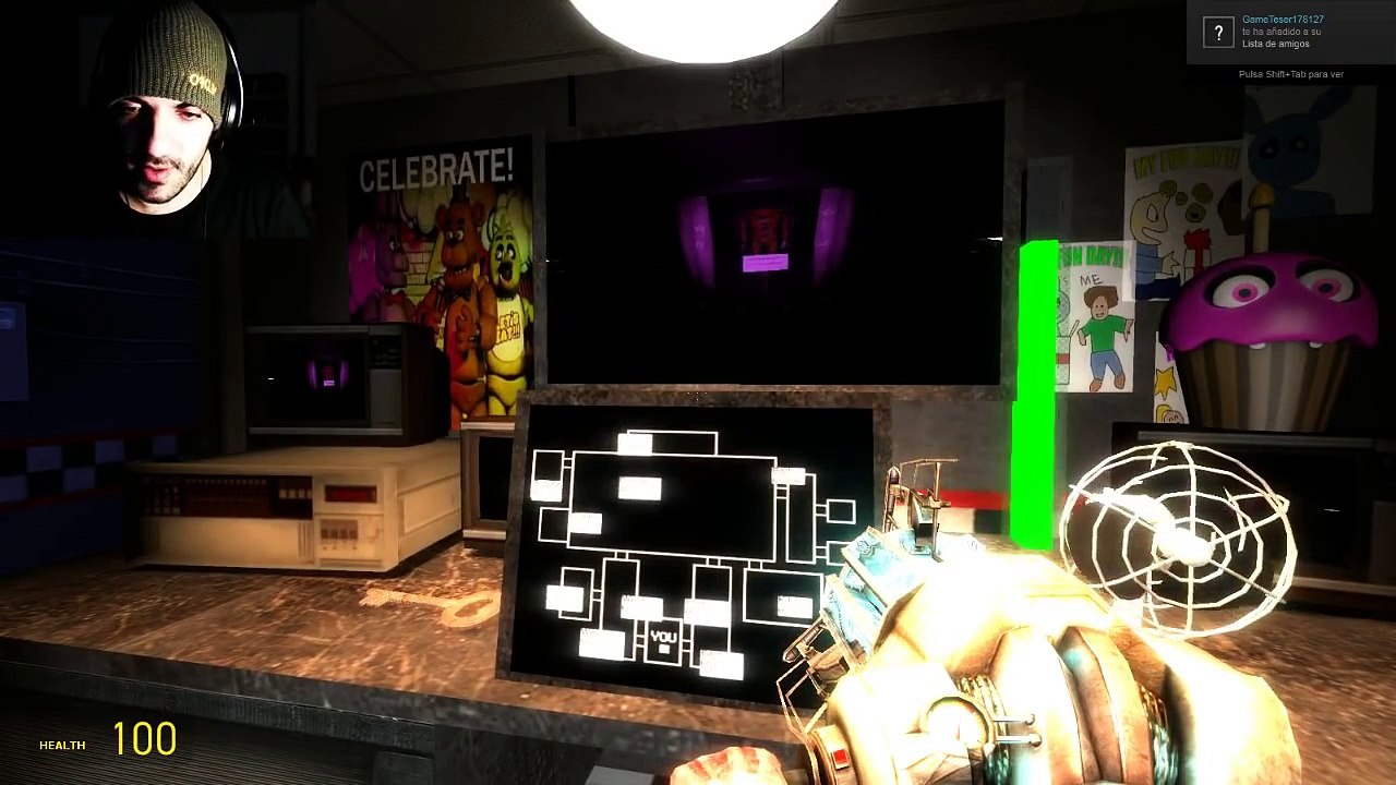 FIVE NIGHTS AT FREDDYS 1 Y 2 EN GMOD | iTownGamePlay FNAF