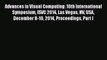 [PDF Download] Advances in Visual Computing: 10th International Symposium ISVC 2014 Las Vegas