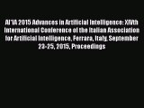 [PDF Download] AI*IA 2015 Advances in Artificial Intelligence: XIVth International Conference
