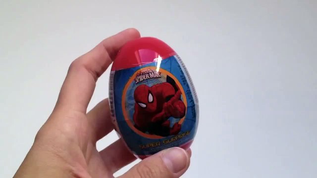 Amazing Surprise Egg Spiderman Candies Surprise Egg Unwrapping Marvel collection - Kidstvsongs toy