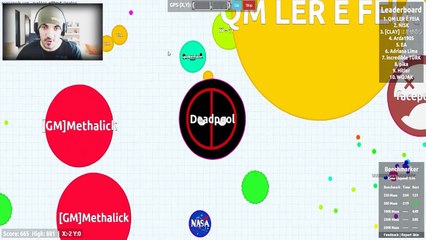 EL COMBATE DE DEADPOOL - AGARIO | iTownGamePlay (Agar.io)