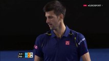 Le point exceptionnel entre Novak Djokovic et Roger Federer - tennis