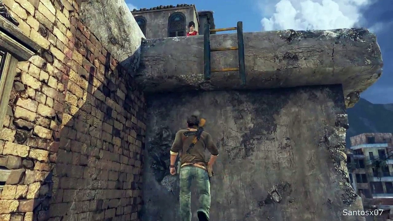 Uncharted 2  Among Thieves Remastered Walkthrough Part 9 - No Commentary Playthrough (PS4)