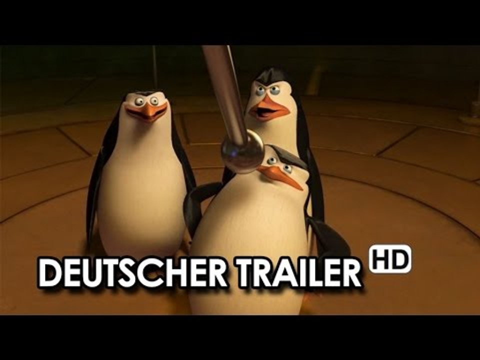 DIE PINGUINE AUS MADAGASCAR Clip 'Riesen Laserkanone ' Deutsch German (2014) HD