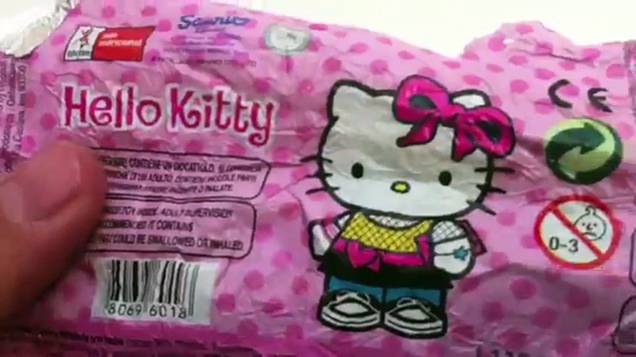 Hello Kitty Chocolate Surprise Chocolate Egg. Huevo sorpresa Hello Kitty