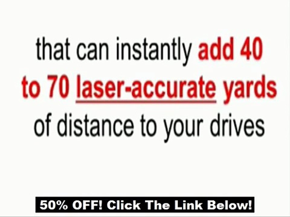 Monster Golf Swing Review + 50% Off Limited Time Only!!