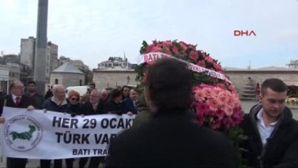 Taksim'de 29 Ocak Milli Direniş Günü Anması