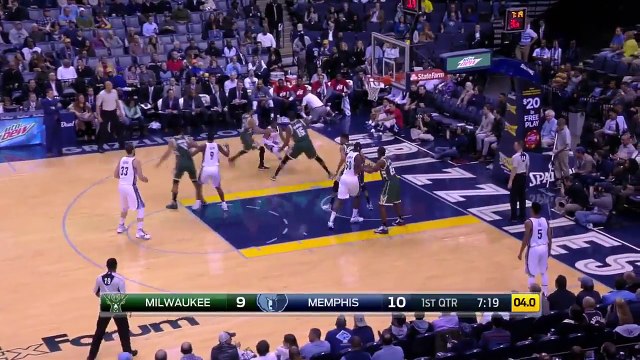 Milwaukee Bucks vs Memphis Grizzlies Full Game Highlights January 28, 2016 NBA 2015 16 Season