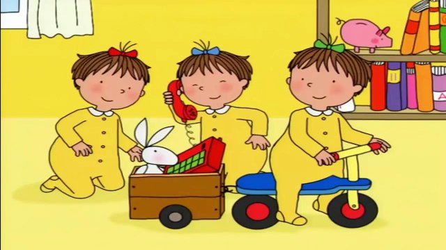 Çizgi Film Türkçe izle - üçüzler Telefon ile Konuşmayı Öğreniyor - Türkçe Çizgi Film izle