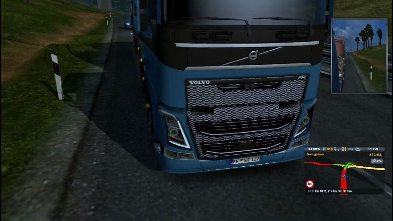 ETS2 2015-07-26 10-27-44-597 #20a slideshow Volvo, Pressure Tank, Frankfurt - Nürnberg